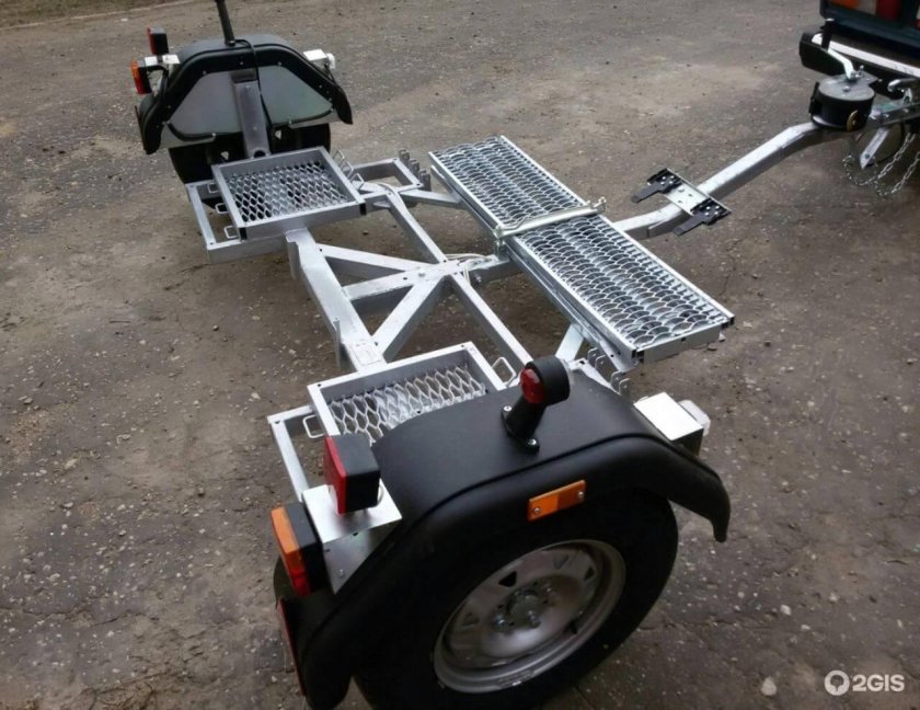 Прицеп Recker 2002 с частичной погрузкой