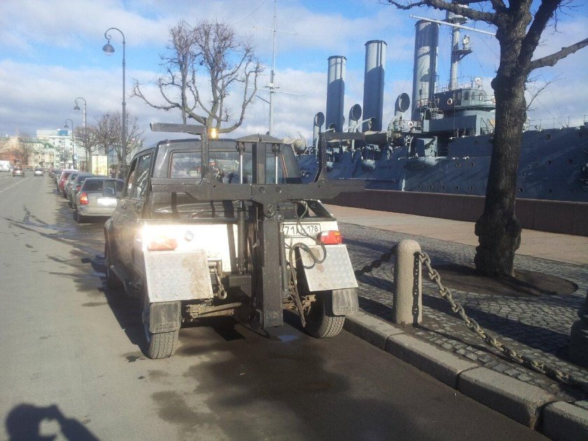 Эвакуатор частичной погрузки уаз