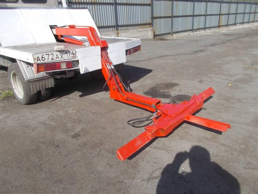 ЗИЛ 130 эвакуатор частичной погрузки