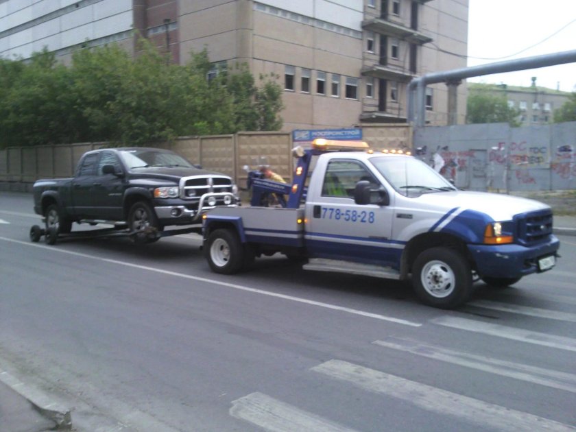 Dodge Ram 4500 эвакуатор