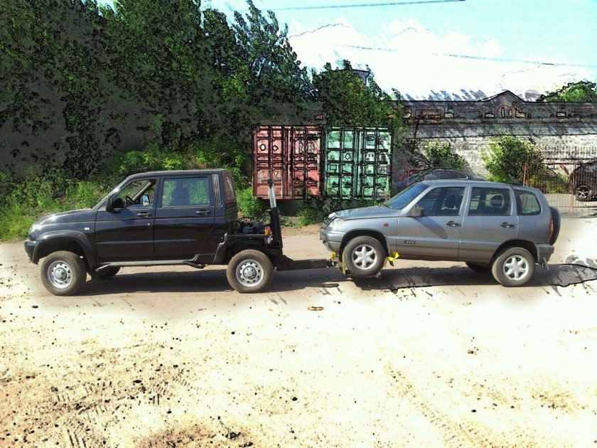 Уаз эвакуатор