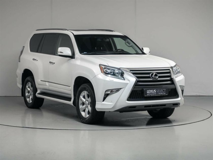 Лексус GX 570 белый