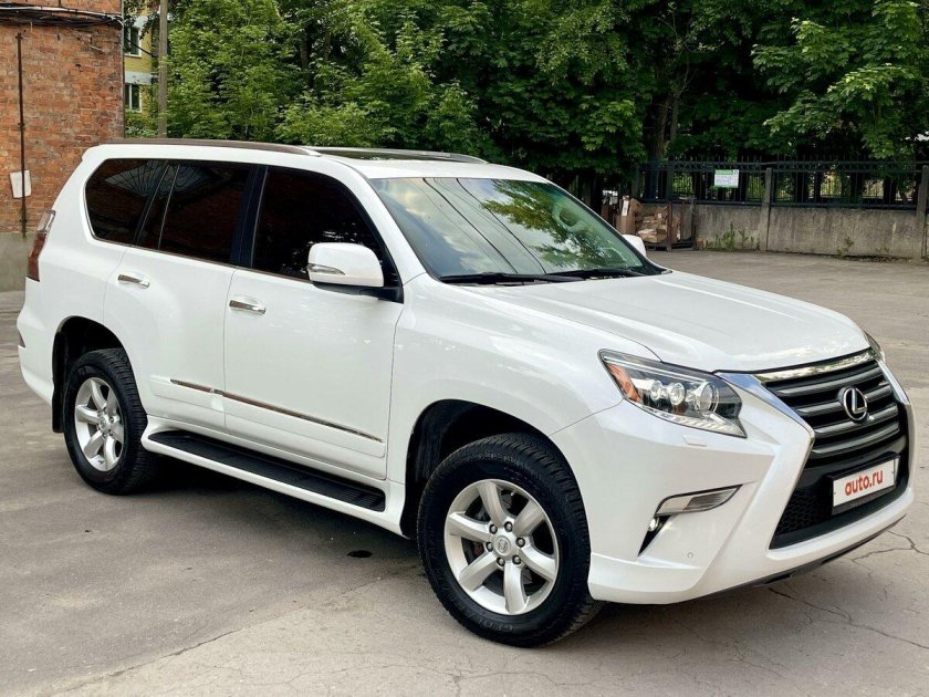Lexus gx460 белый