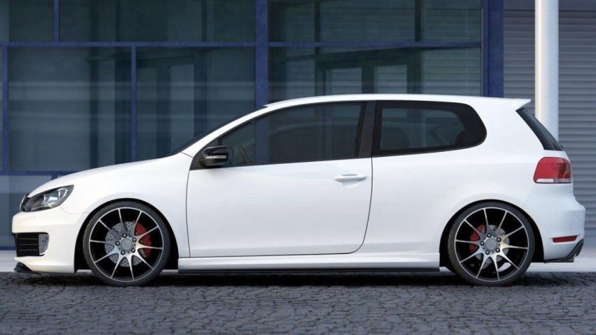 Volkswagen Golf 6 r белый