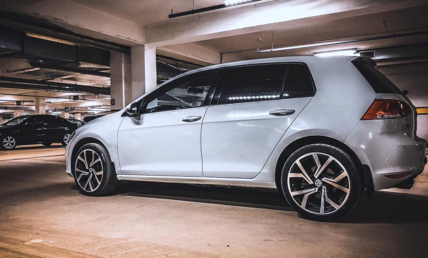 Golf r7 на дисках