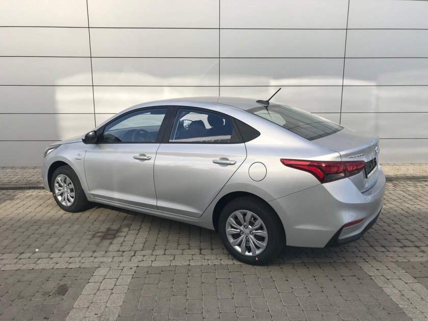 Hyundai Solaris 2020 Silver