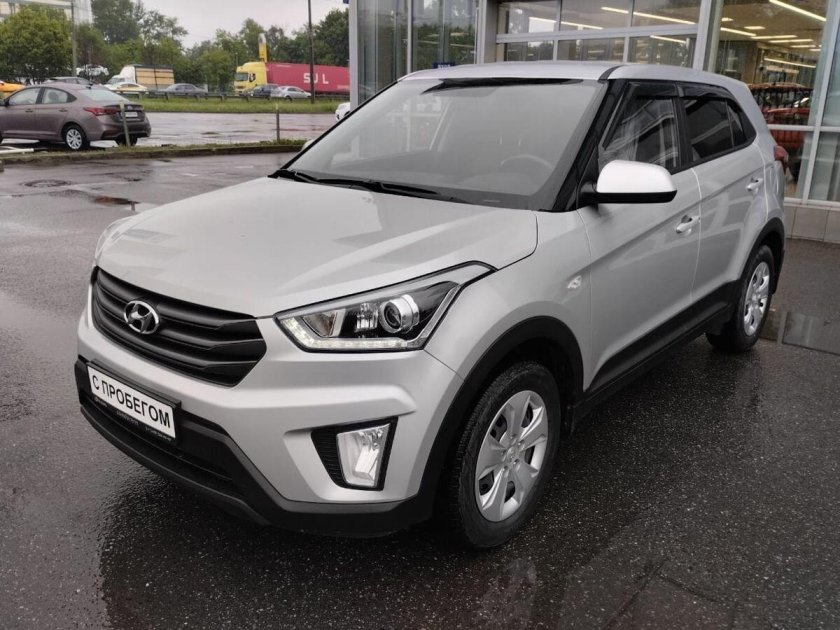 Hyundai Creta бежевая