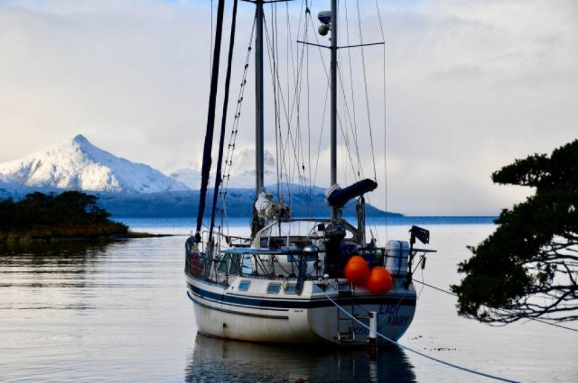 Марина Клочкова яхта