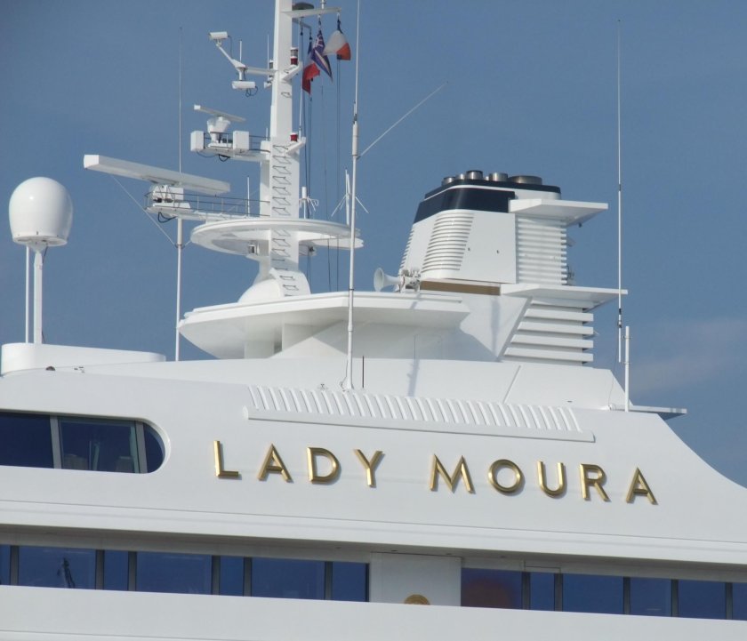 Яхта леди Моура