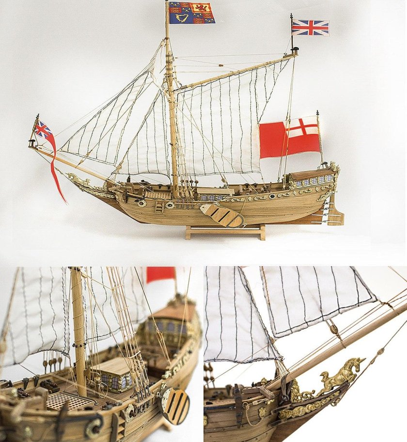 Голландская яхта 17 века