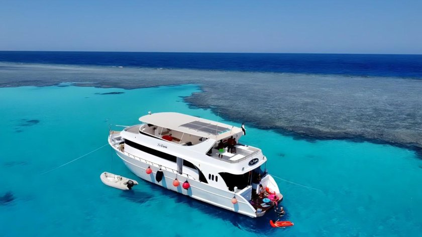 Хургада прогулка на яхте