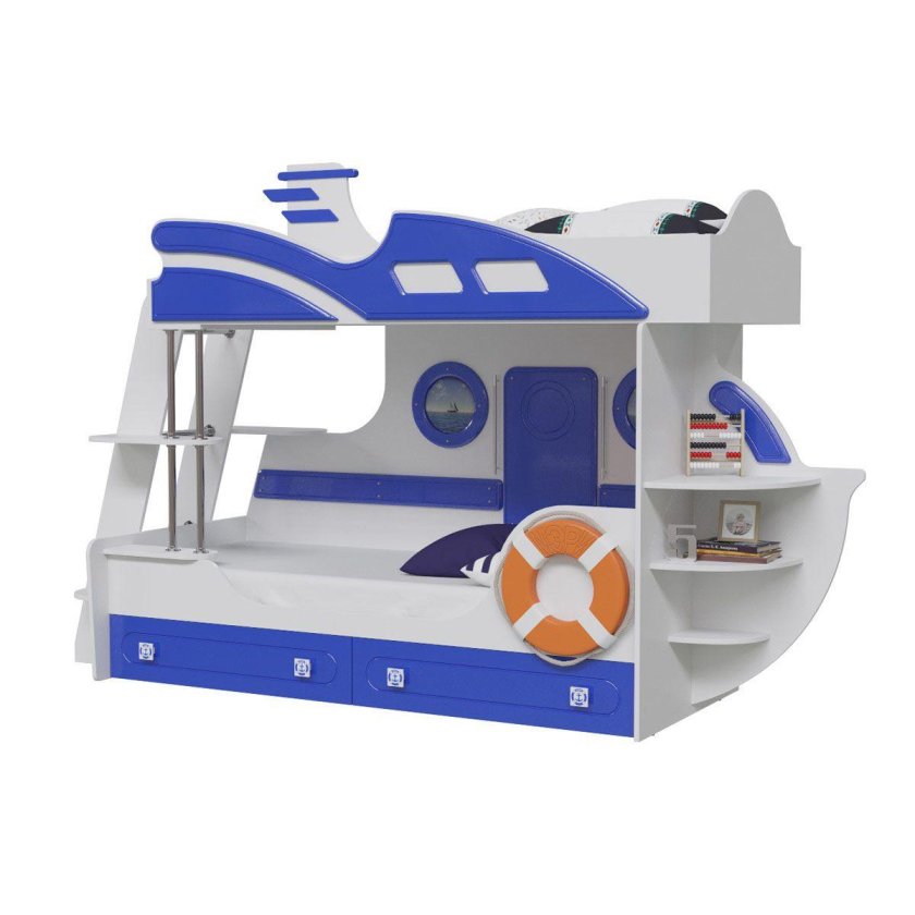 Двухъярусная кровать яхта-2 Мэри-мебель