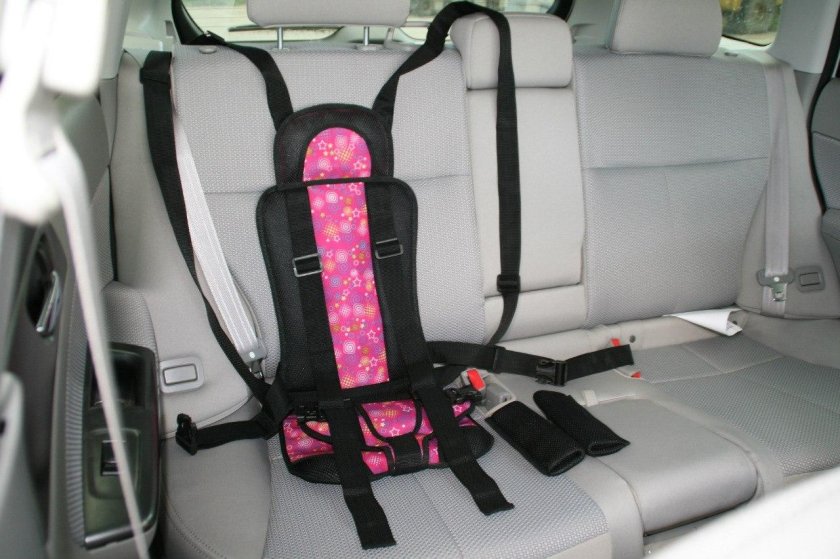 Тряпочное автокресло