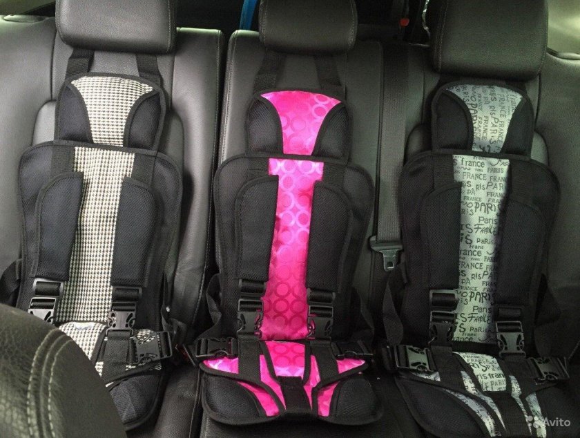 Тряпочное автокресло