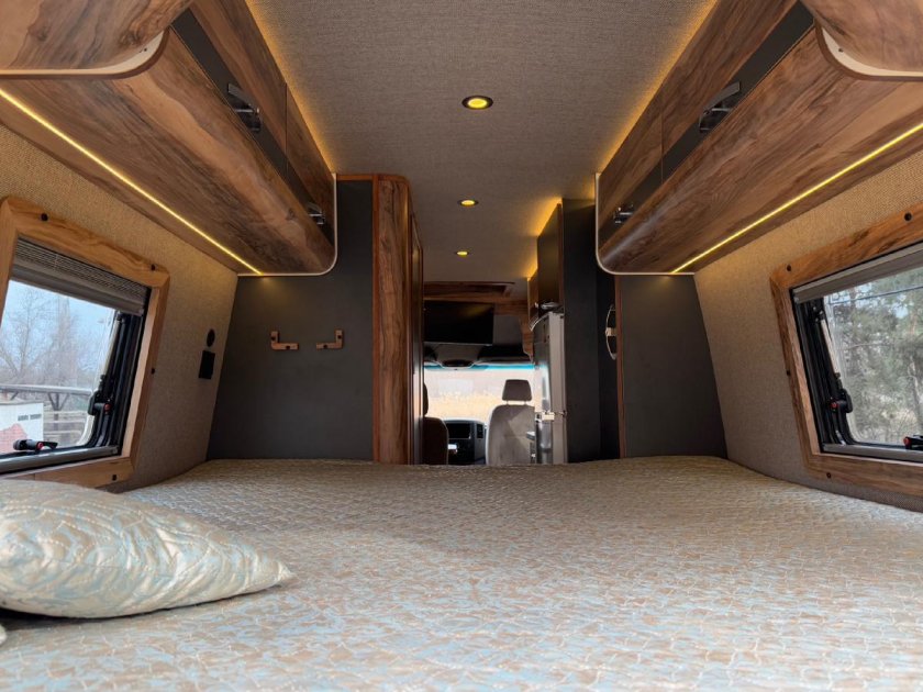 Mercedes sprinter camper van interior