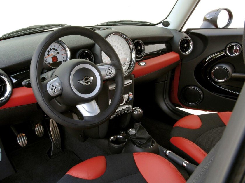 Мини Купер r56 внутри