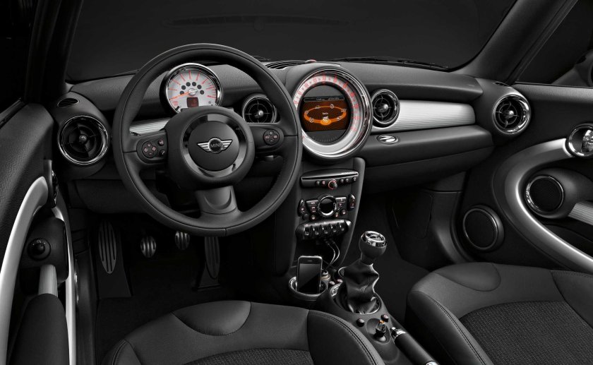 Мини Купер r56 внутри