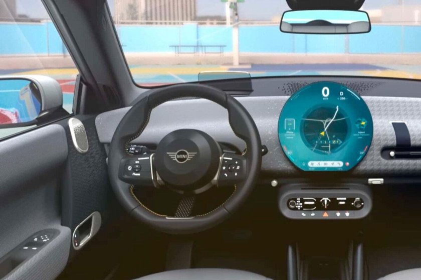 Новый мини Купер 2024 салон