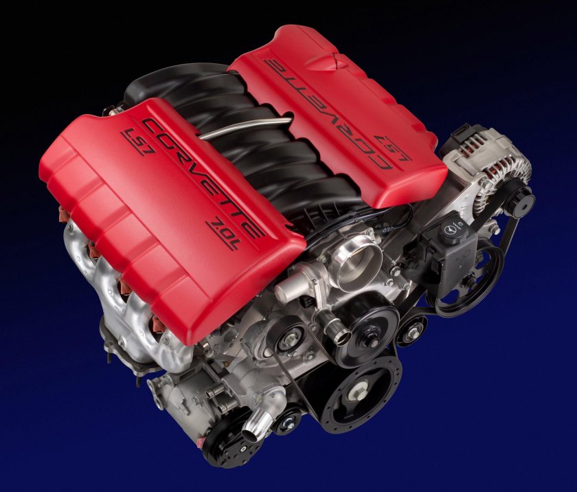 Двигатель Chevrolet ls7
