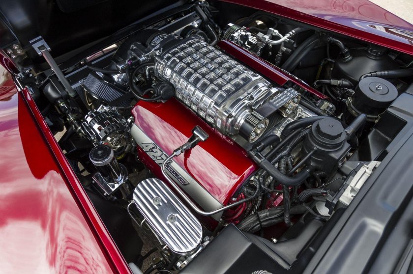 Chevrolet Corvette c3 двигатель