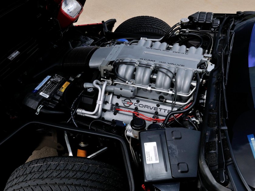 Chevrolet Corvette zr1 двигатель