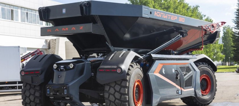 Камаз юпитер беспилотный самосвал