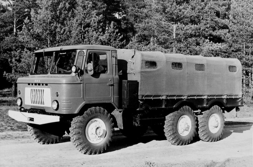 ГАЗ 66 тягач