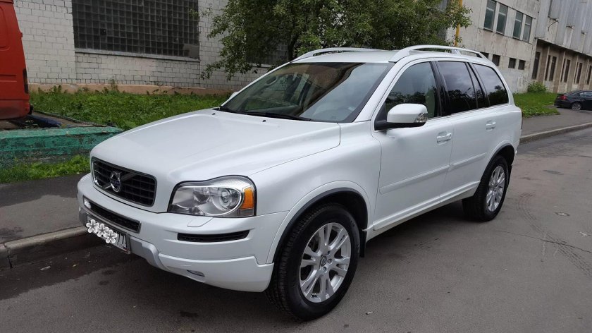 Вольво хс90 белая