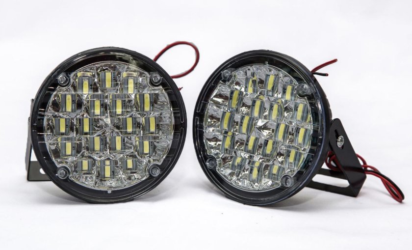 Фара противотуманная КАМАЗ диодная овальная