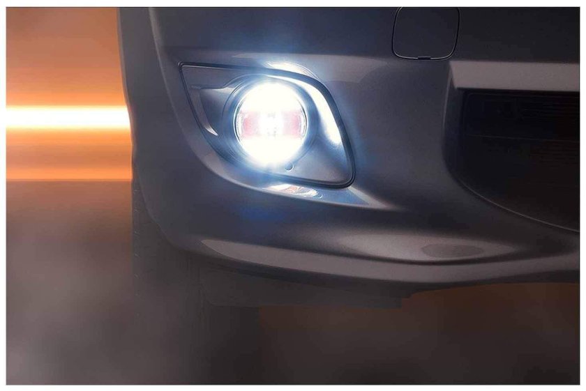 Установка противотуманных фар