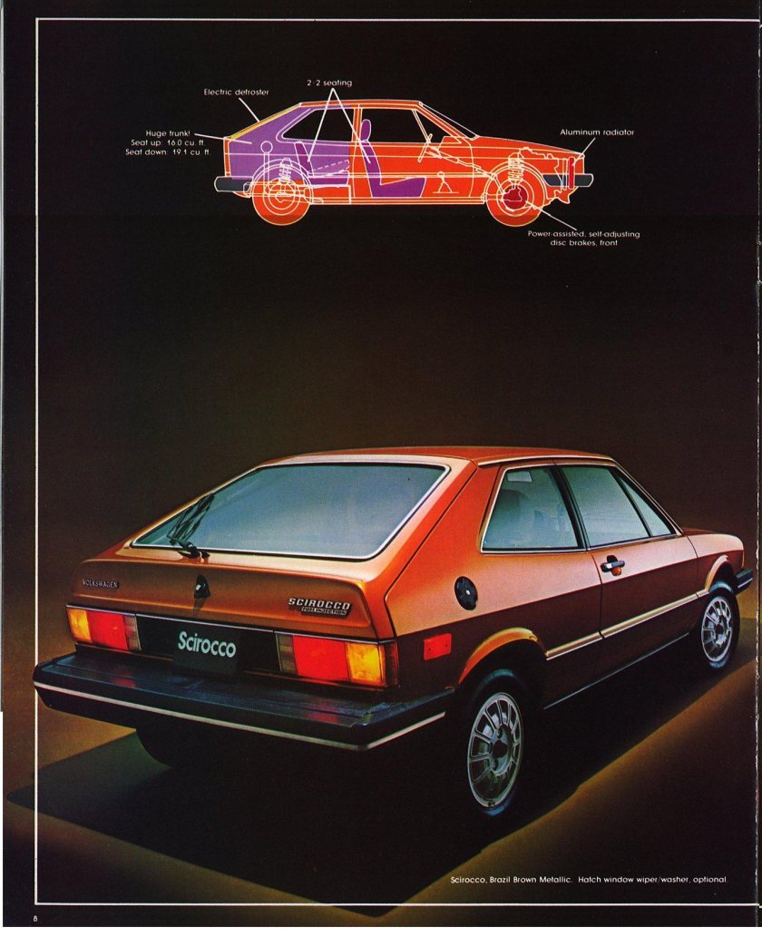 Volkswagen Scirocco 1 поколение