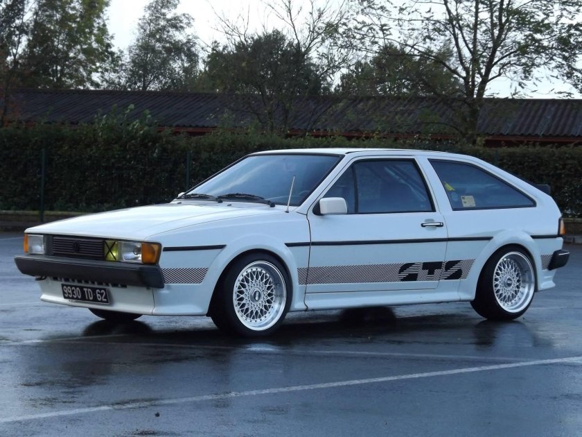 Volkswagen Scirocco mk2 stance