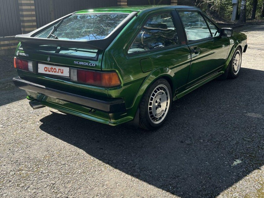 Фольксваген сирокко 1986