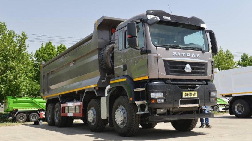 Sitrak c7h 8x4 самосвал 2022
