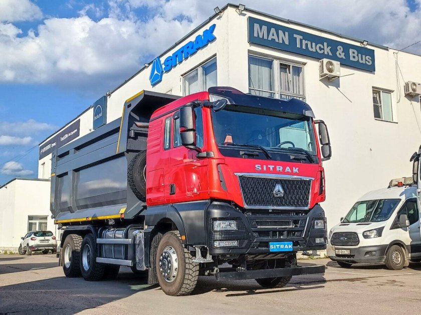 Sitrak c7h самосвал