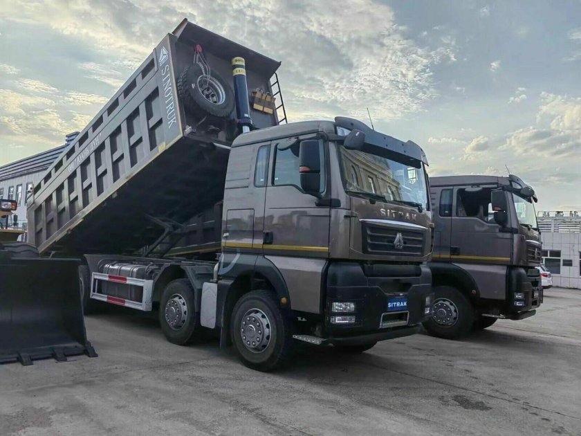 Самосвал Sitrak 8x4 (zz3316v386me)