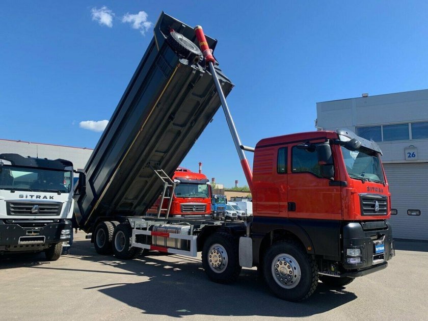 КПП Ситрак самосвал