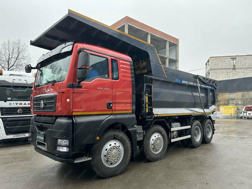 Ситрак 8 х 4 самосвал
