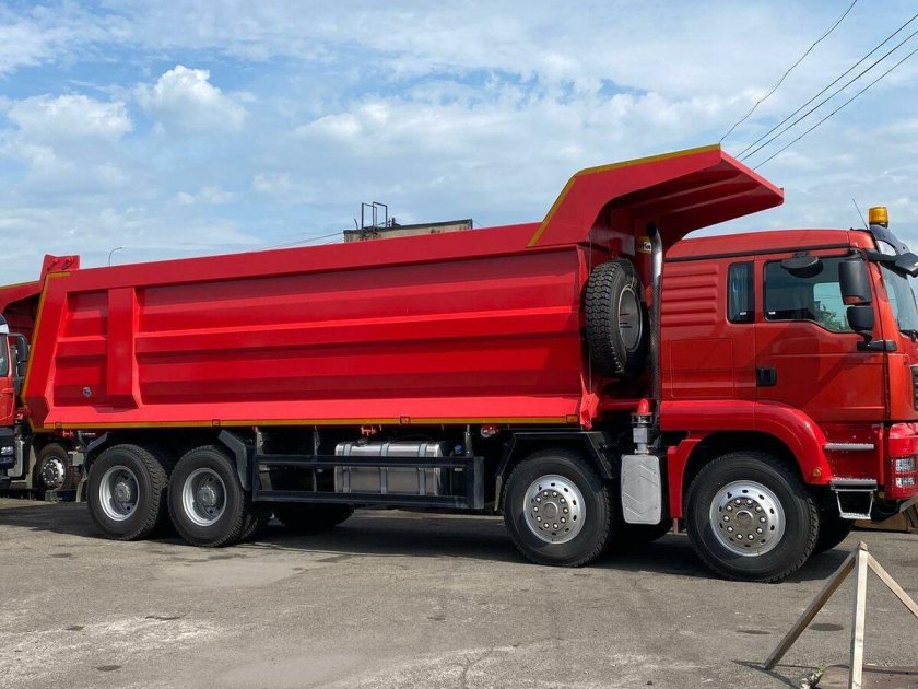 Sitrak c7h 8x4 самосвал 2022