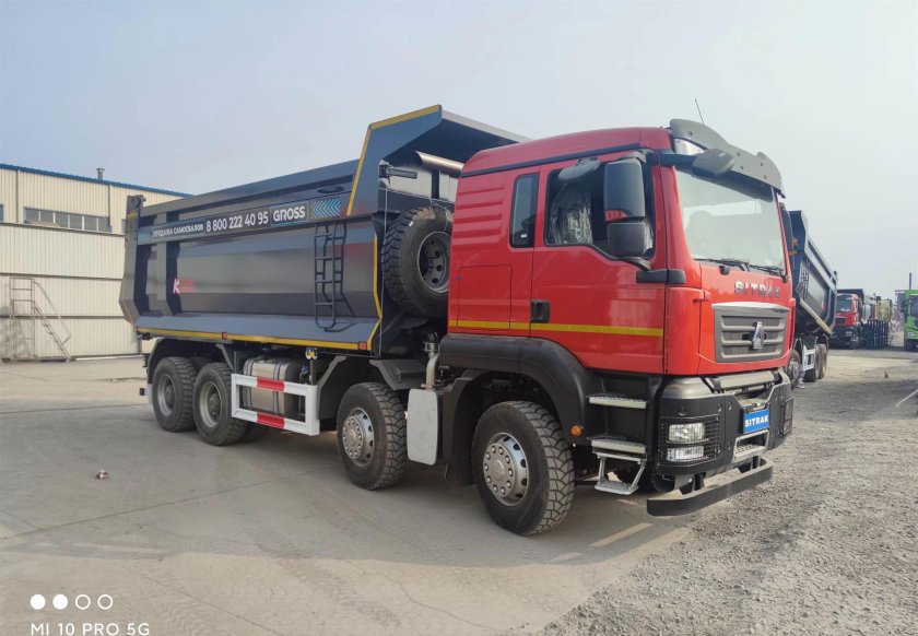 Sitrak c7h 8x4 самосвал