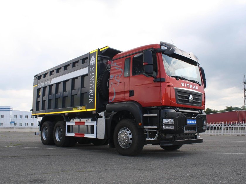 Самосвал Sitrak c7h 6x4
