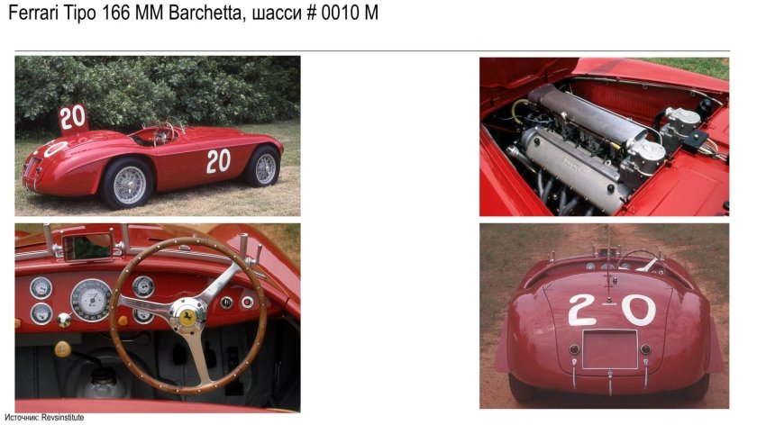 Ferrari 212 Inter автомобили представленные в 1951 году