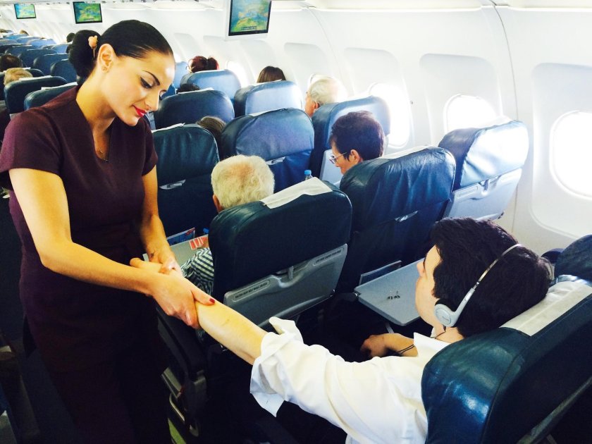 Необычные пассажиры самолёта