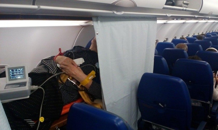 Самолет с пассажиром