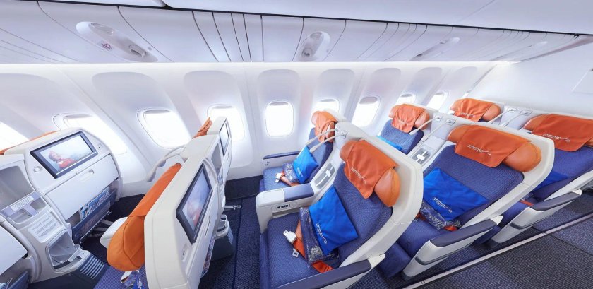 Боинг 777 Аэрофлот салон комфорт