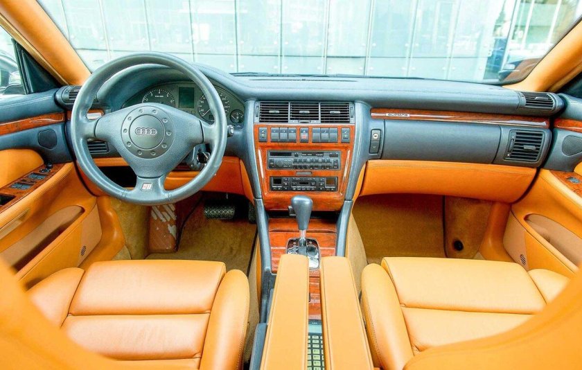 Audi a8 d2 салон