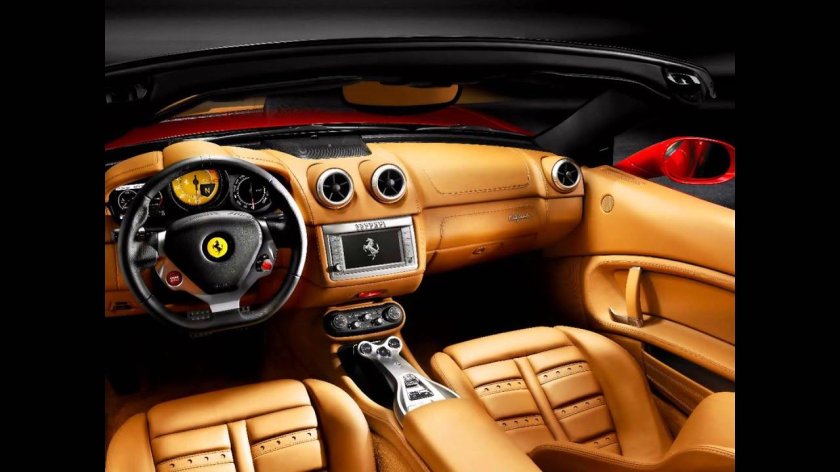 Феррари Калифорния 2009 салон