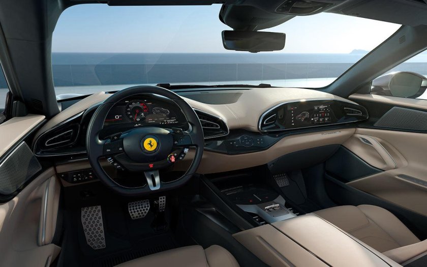 Ferrari sf 90 stradale салон