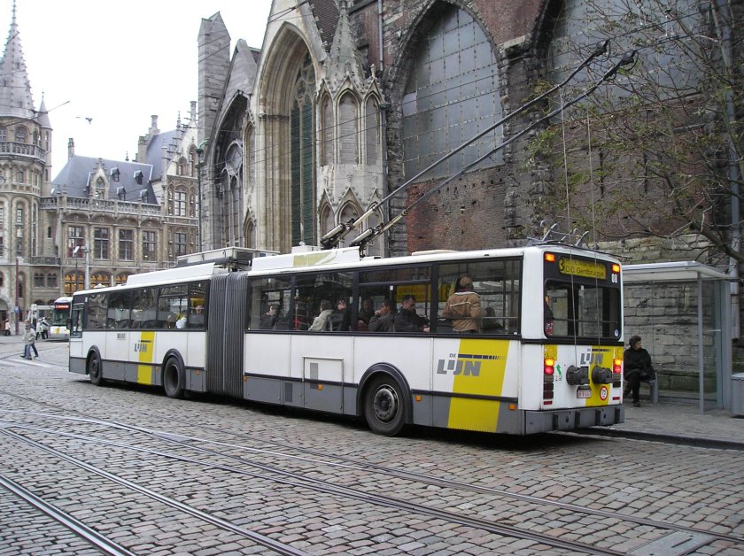 Бельгия троллейбус