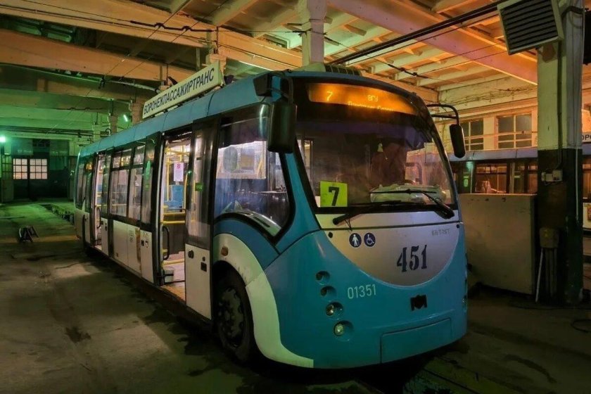 Троллейбус воронеж